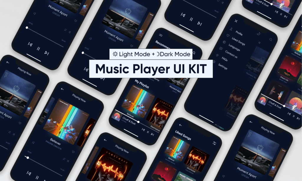 Music Player UI KIT🎧