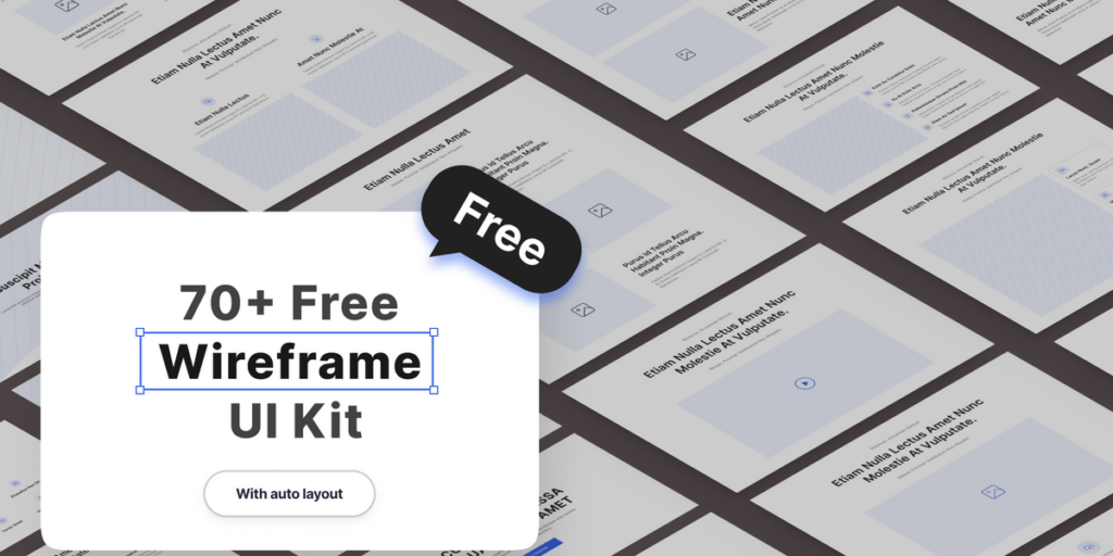 Wireframe Kit Mockup