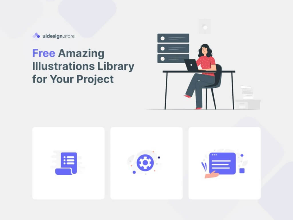 Free Amazing Illustrations Library for Your Project