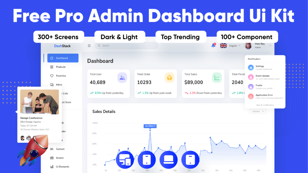 DashStack - Free Admin