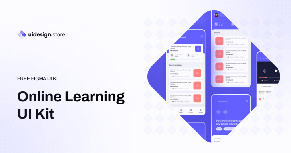 Online Learning UI Kit